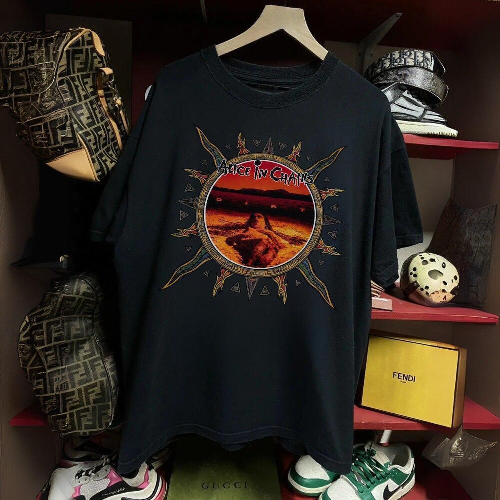 Alice In Chains Dirt Sun Album Cover Art Comfort Color T-Shirt